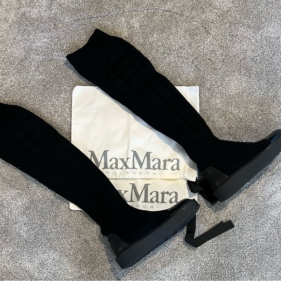 Max Mara | Woolin Over-the-Knee Boots - Picture 3 of 8